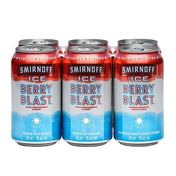 Smirnoff Berry Blast 6 CAN (6 x 355 ml)