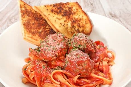 Fettuccine and Meatballs