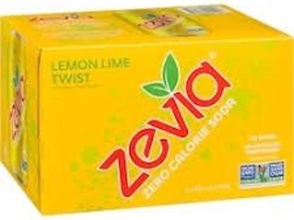 ZEVIA SODA LEMON LIME TWIST 6X355ML