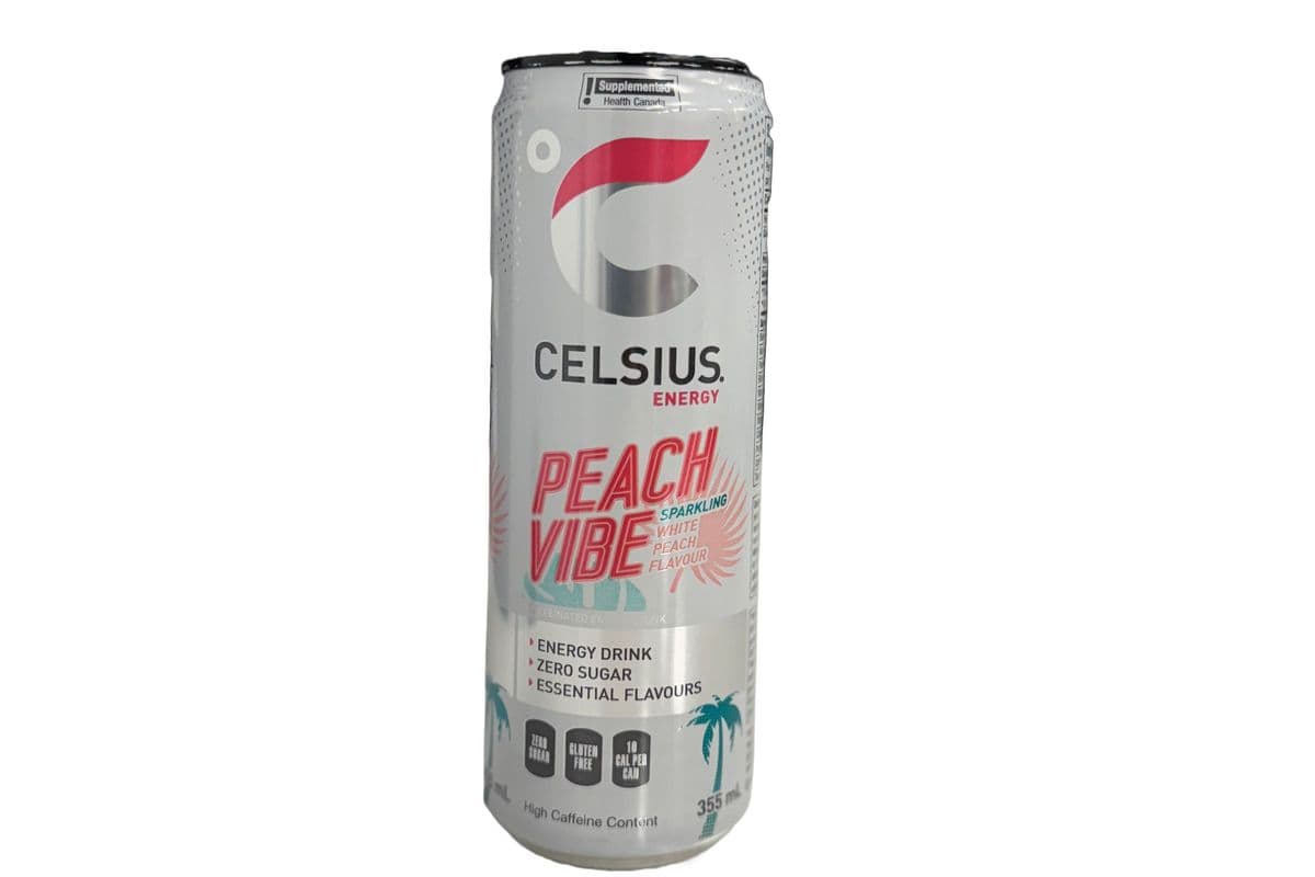 Celsius Peach Vibe