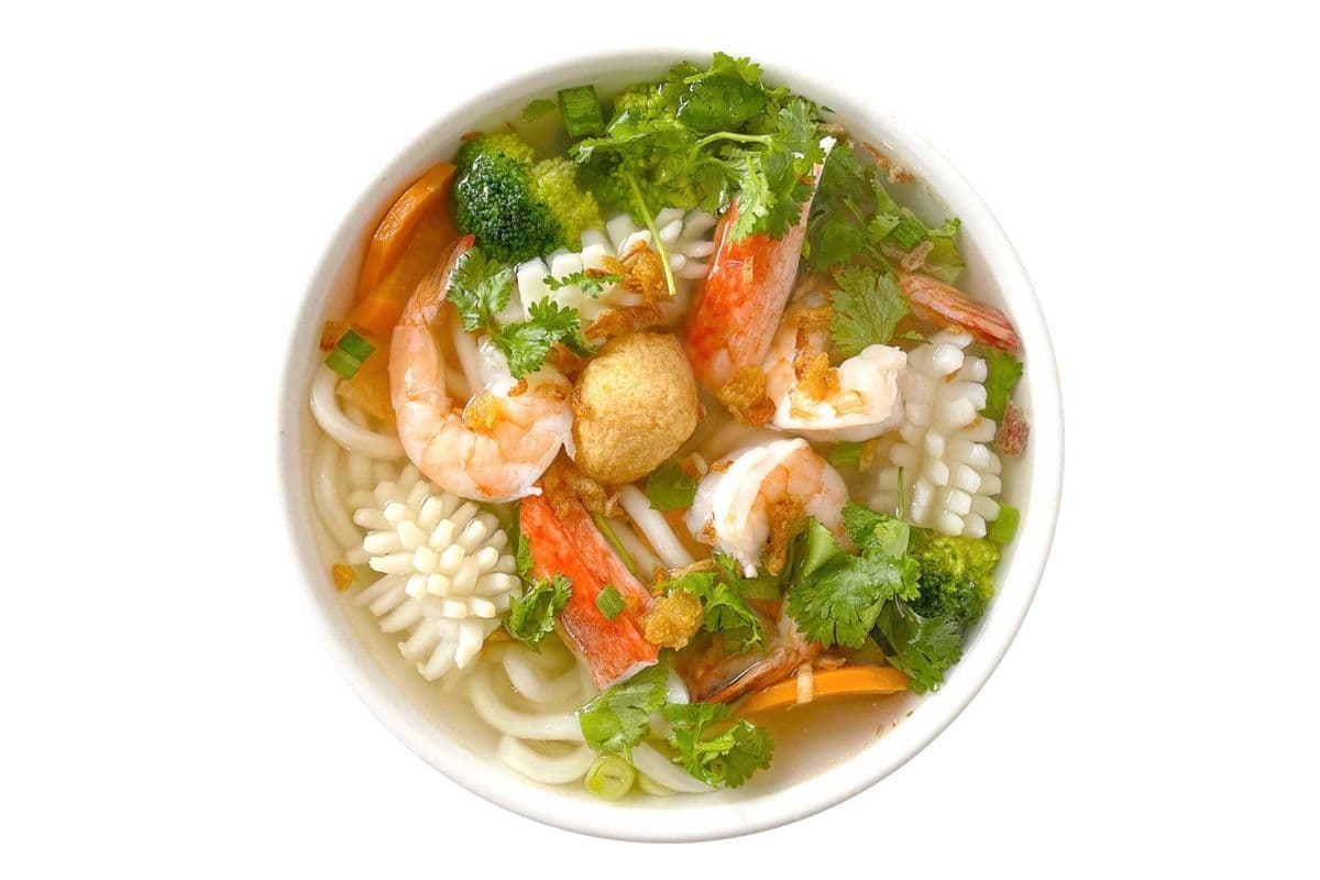 25. Vietnamese Seafood Udon Noodle Soup