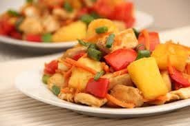 Ginger n Pineapple Chicken 紫蘿雞片