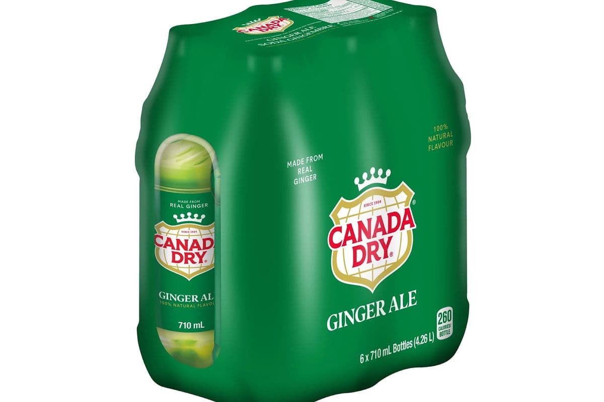 Canada Dry, 710 ml (Paquet de 6 / 6 Pack)