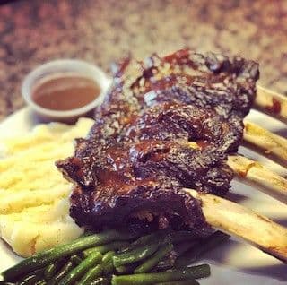 BBQ Beef Ribs (4 pcs)