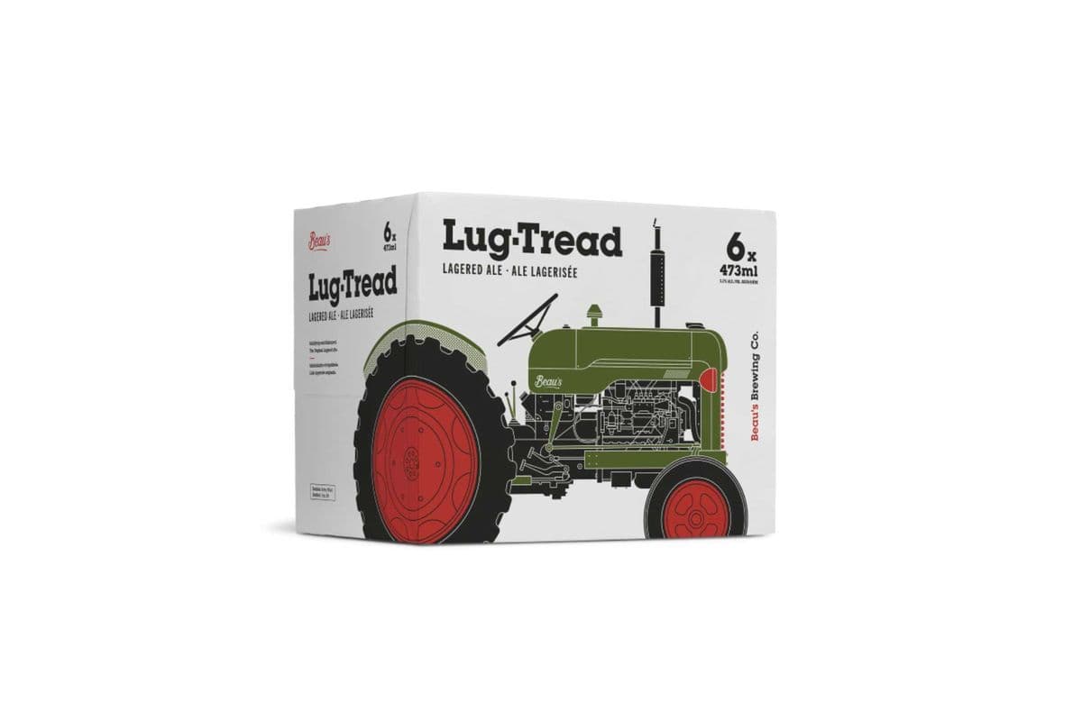BEAU'S LUG TREAD LAGERED ALE 6 X 473 ml (6 x 473 ml)