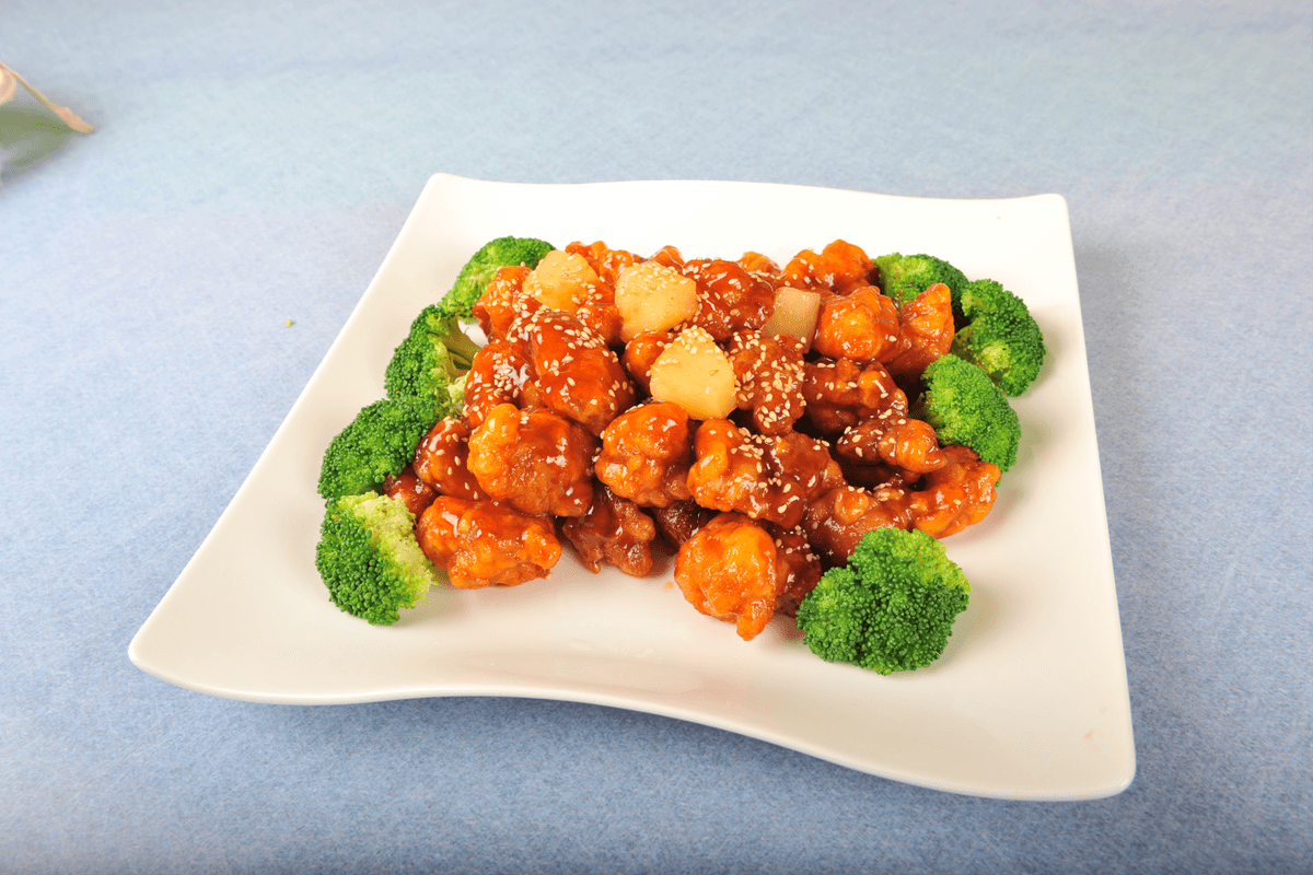 121. Sesame Chicken(white meat)
