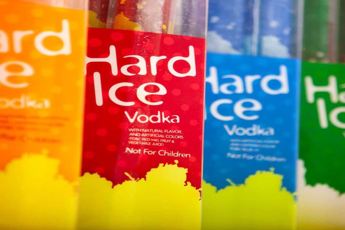 HARD ICE VODKA FREEZIE BENT ORANGE (1 x 200ML)