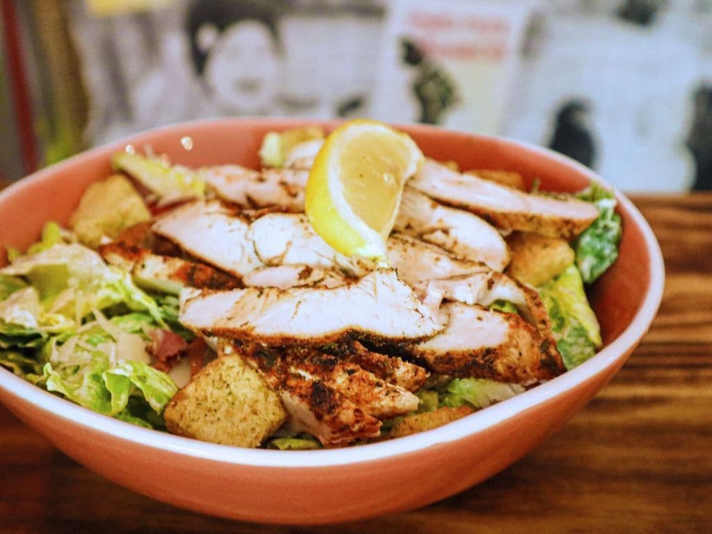 Blackened Chicken Caesar Salad