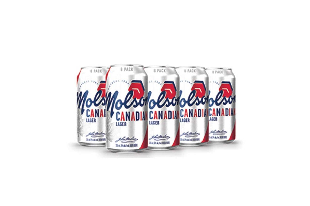 697888. MOLSON CANADIAN (8 x 355ML (CANS))