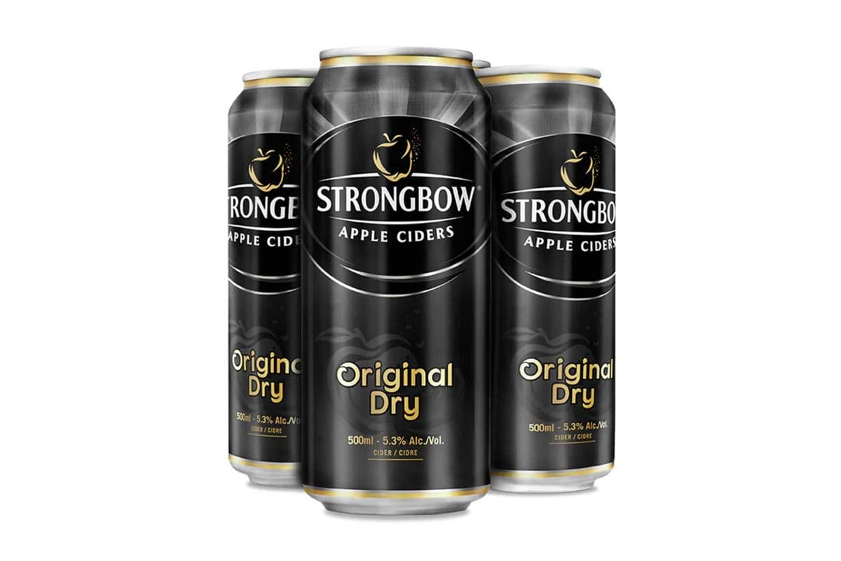 Strongbow Apple Cider Original Dry-4PK (4 x 500ml)
