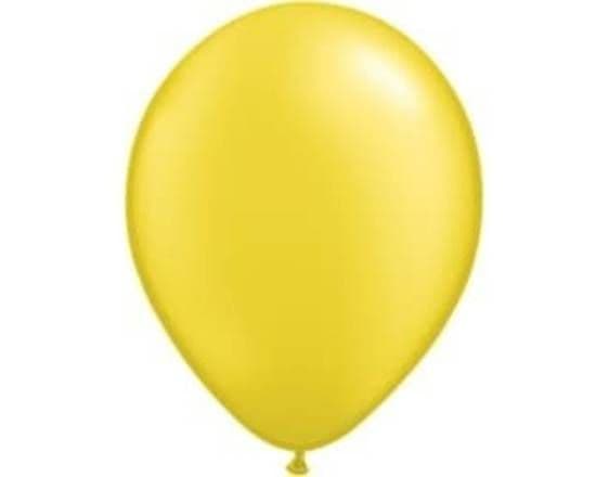 11" Latex Balloon - Yellow (Qty-1)