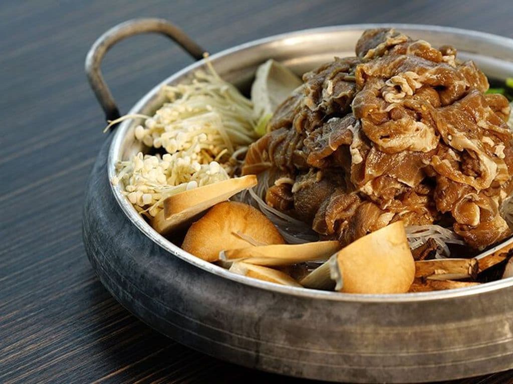Mushroom Bulgogi Jeongol