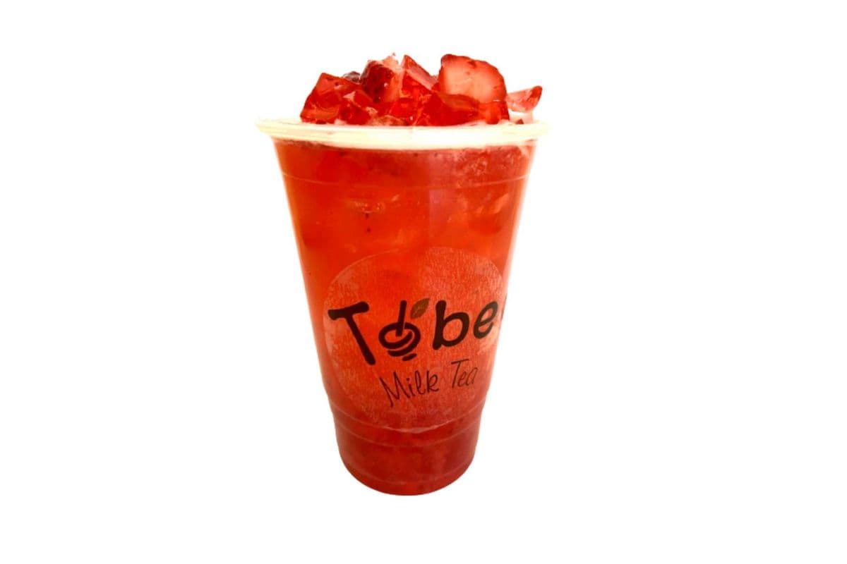Strawberry Fruit Tea with Jelly