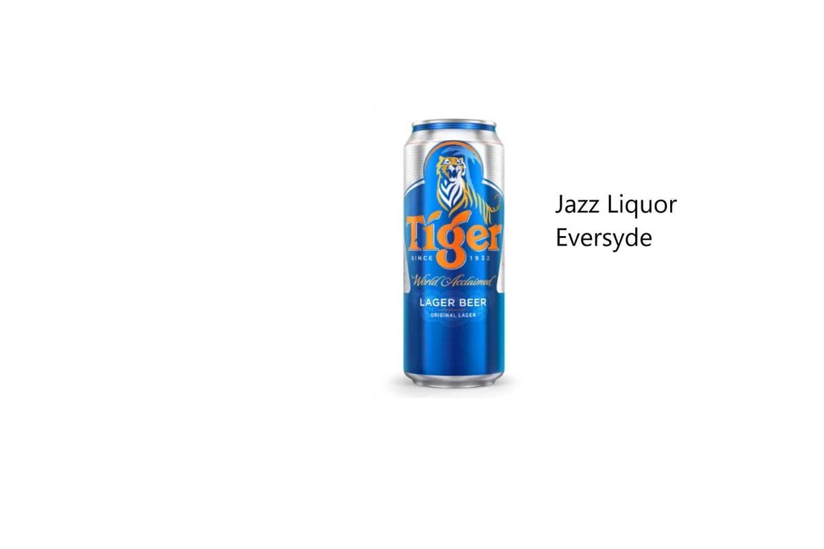 TIGER LAGER BEER CAN (1 x 500ML)