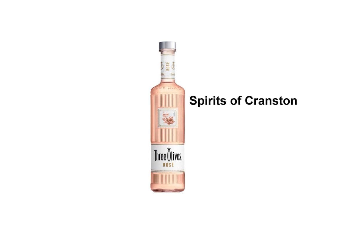 THREE OLIVES ROSE VODKA 750ML (1 x 750ML)