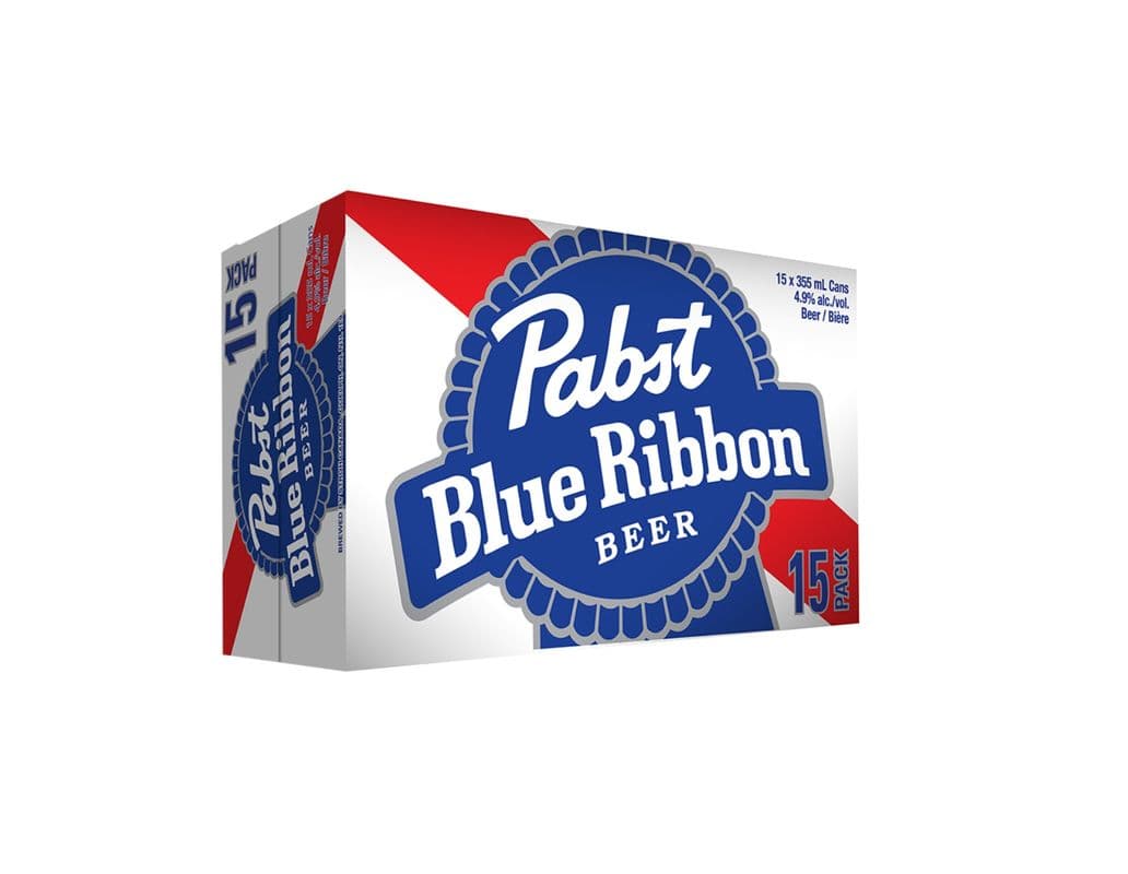 Pabst Blue Ribbon 15PK (15 x 355ml Cans)