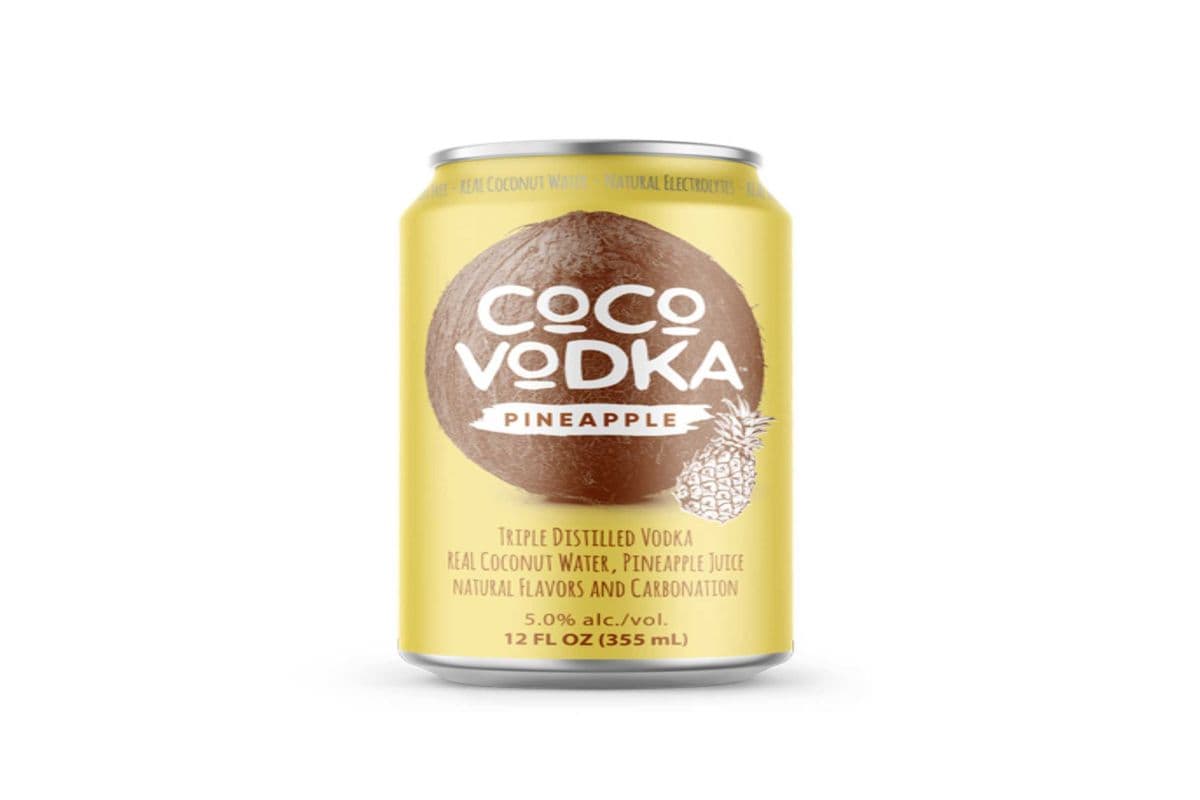 COCO VODKA PINEAPPLE 4*355ML (1 x 4*355ML)