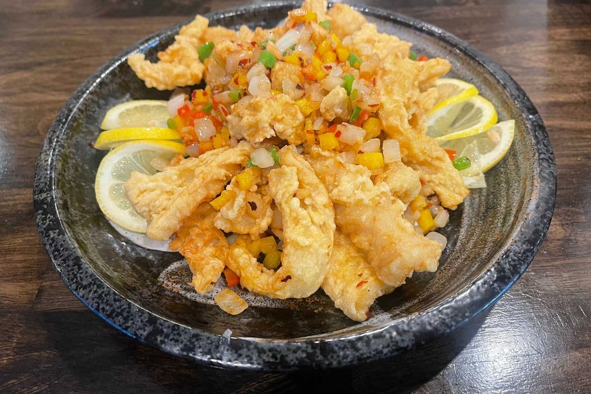 Five Salt and Pepper Squid
