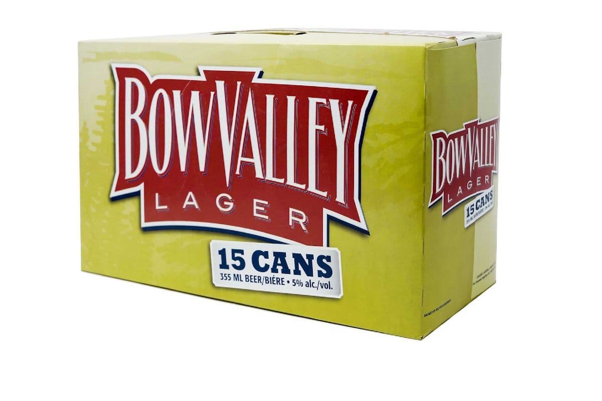 Bow Valley Lager (15 Pack Cans) (15 x 355 ml Cans)