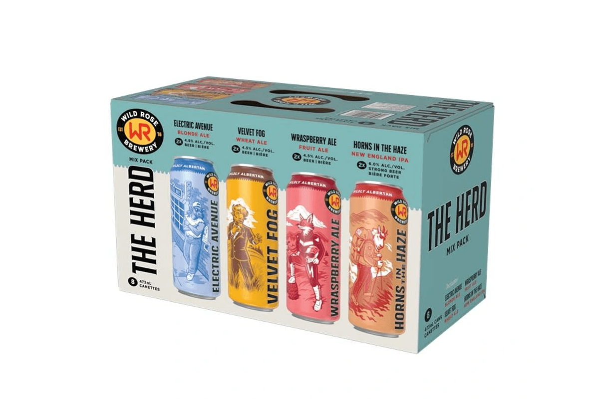 Wild Rose The Herd Mixer 473ml 8pk Can