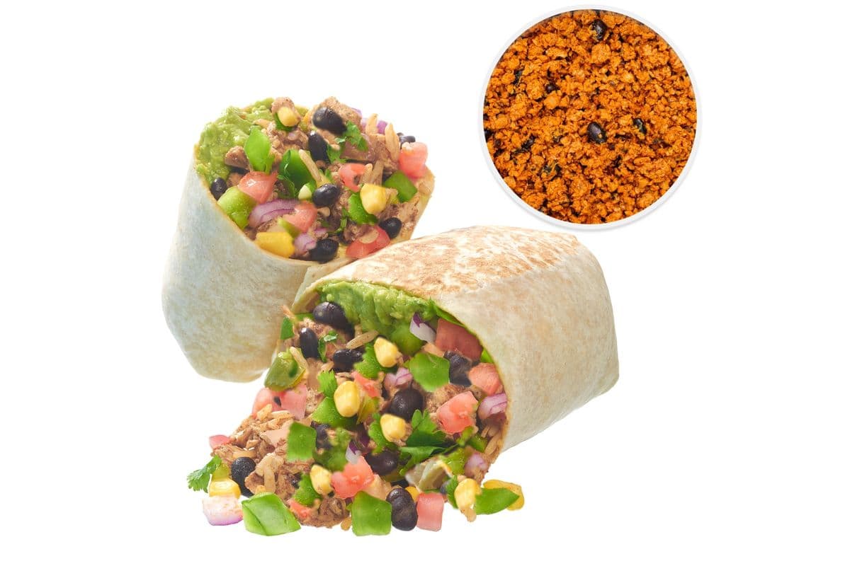 Black Bean Crumble Burrito
