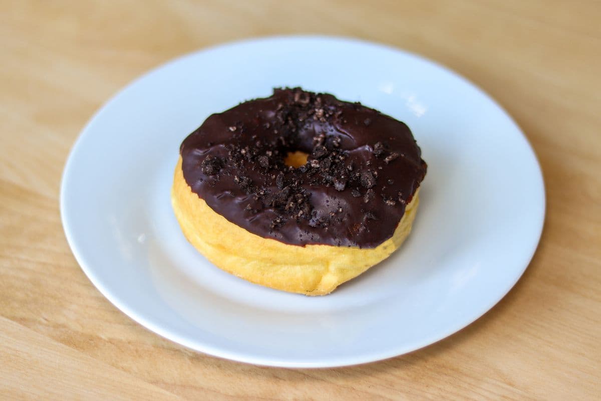 Chocolate Dip Oreo Donut