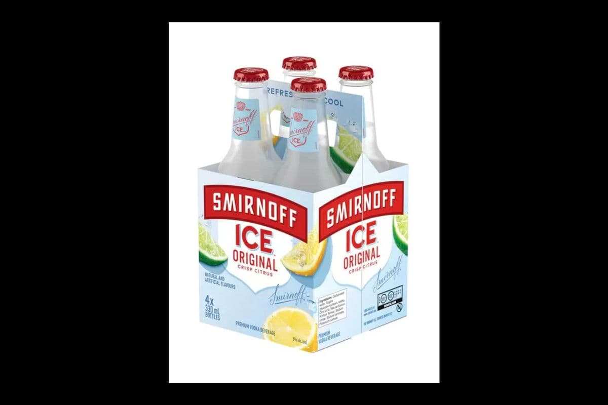 SMIRNOFF ICE ORIGINAL (4 x 330ML BOTTLES) (4 x 330ML)