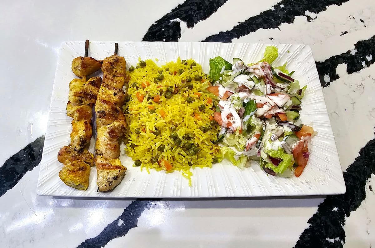 Charcoal BBQ Chicken Platter ❤
