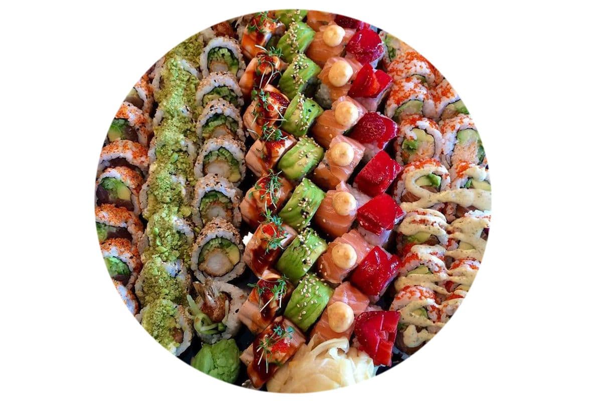 Pick Any 9 Rolls Tray(62pc)
