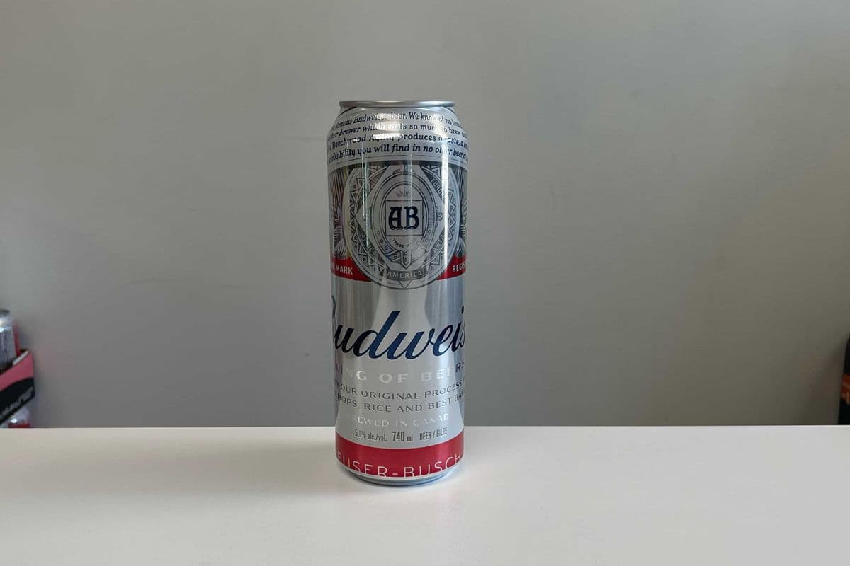 Budweiser can 740ML (1 x 740ml)