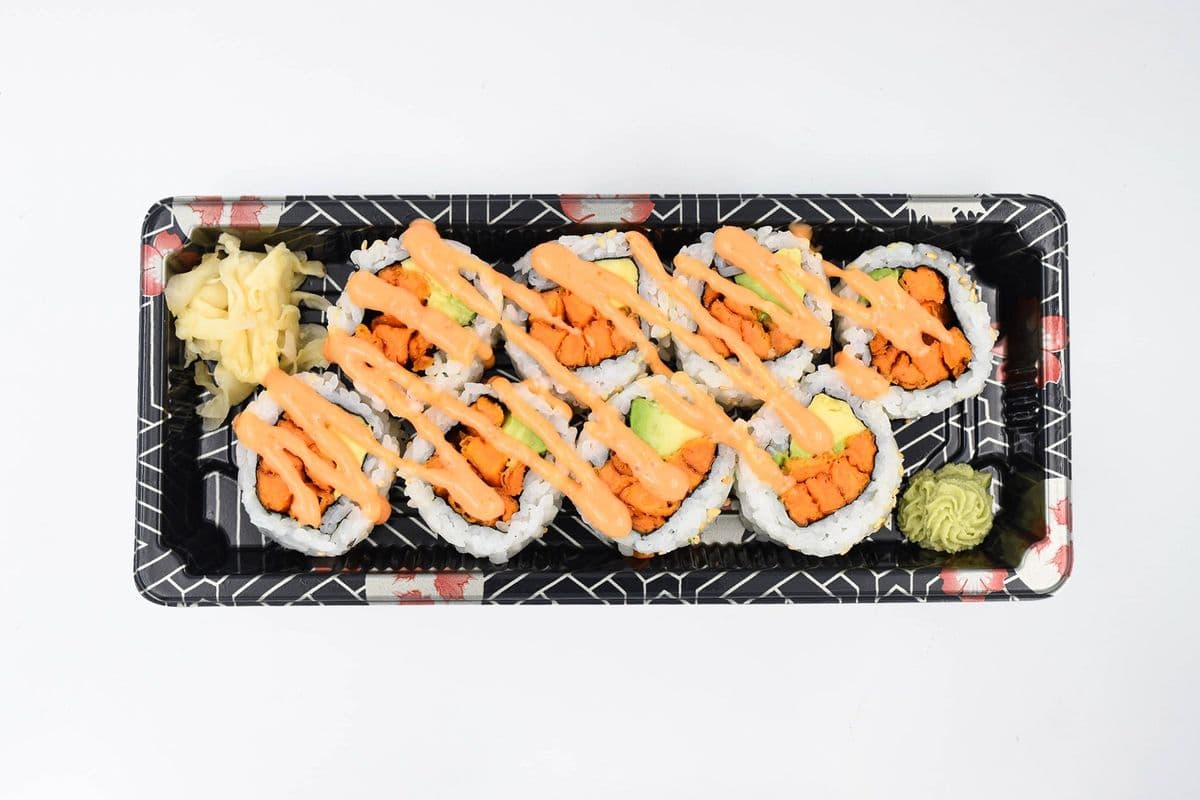 Gluten Free Spicy Yam Roll