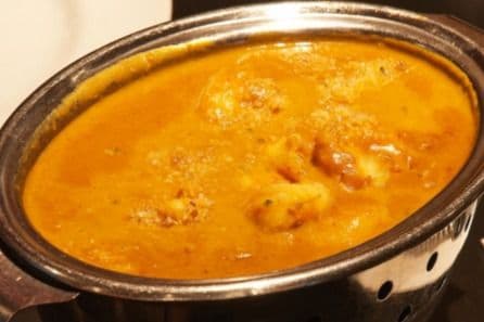 Crevettes au cari