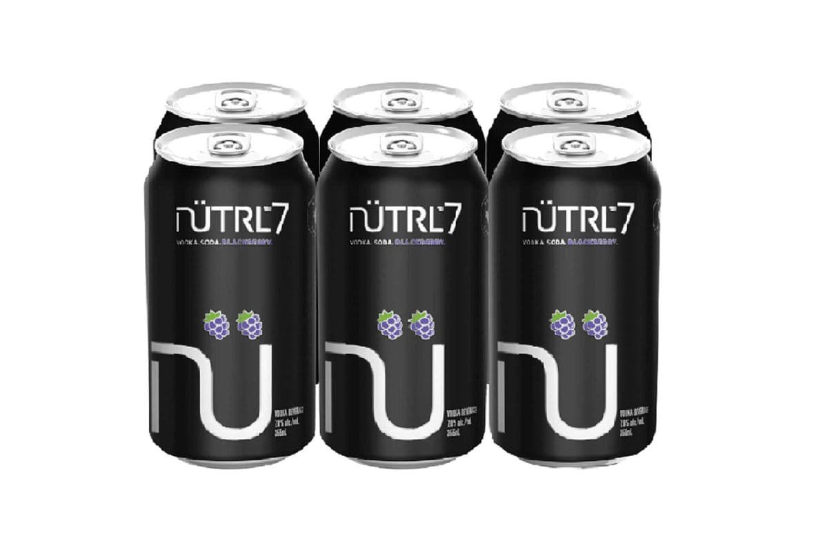 Nutrl7 Blackberry (6 Pack Cans) (6 x 355 ml)