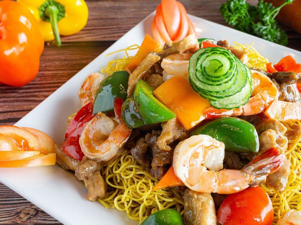 Cantonese Chow Mein (Crispy / Soft)(广东炒面)