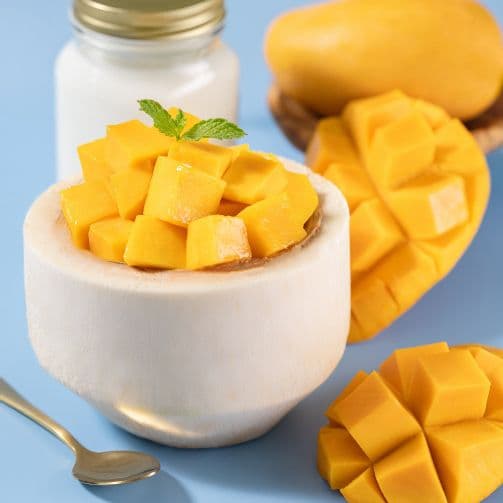 Mango Coconut Pudding / 芒果椰子冻
