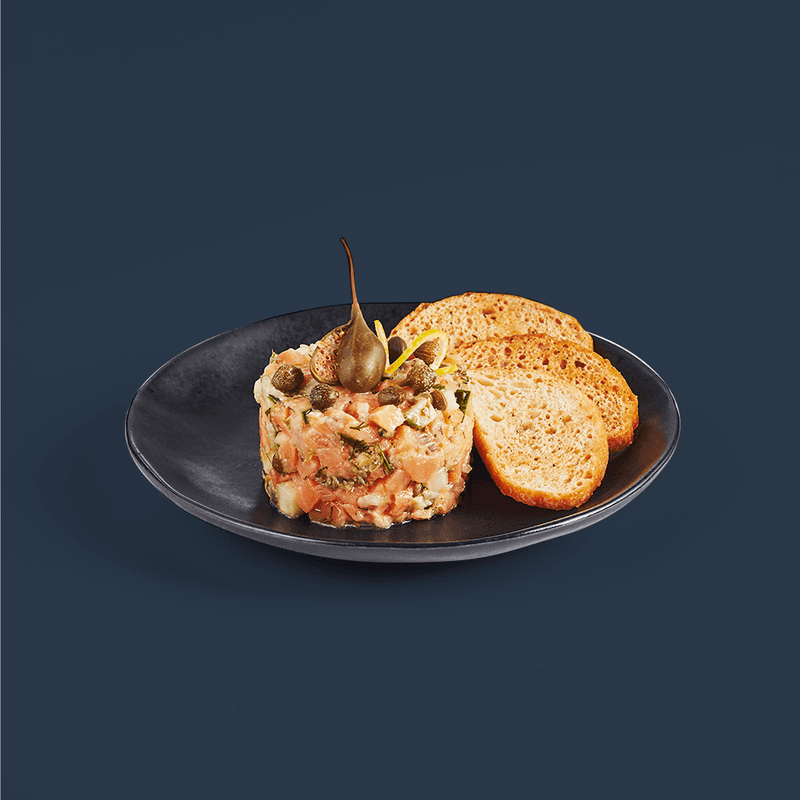 30 Bouchées Tartare Deux Saumons / 30 Bites Two Salmons Tartare