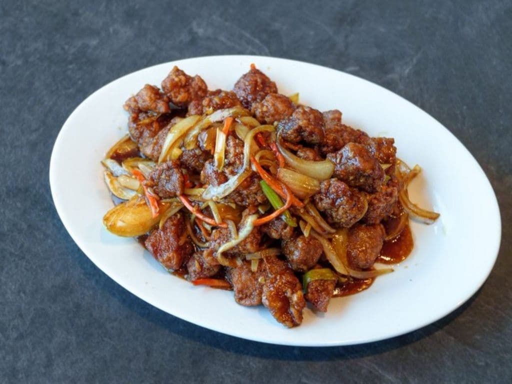 Pork w.Hot Garlic Sauce