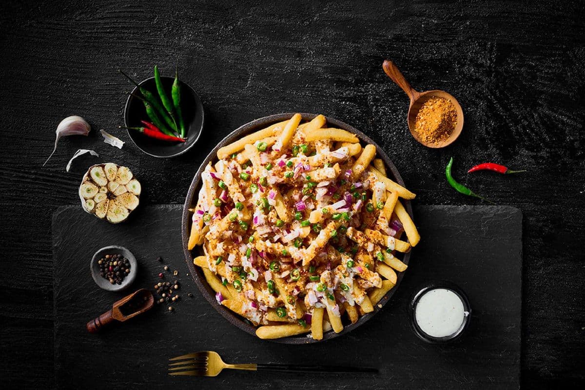 Loaded Chilli and Onion Fries