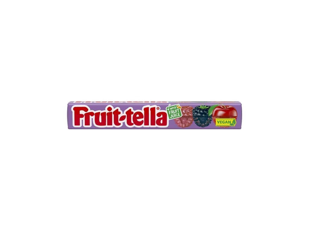 Fruittella Berries and Cherry 41g Chewy Candy Cubes