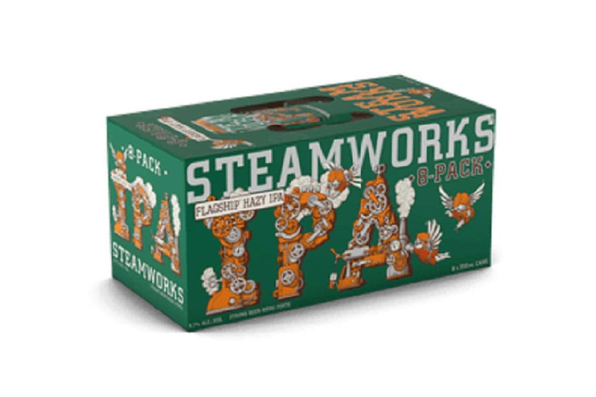 Steamworks Flagship IPA (8 Pack Cans) (8 x 355 ml)