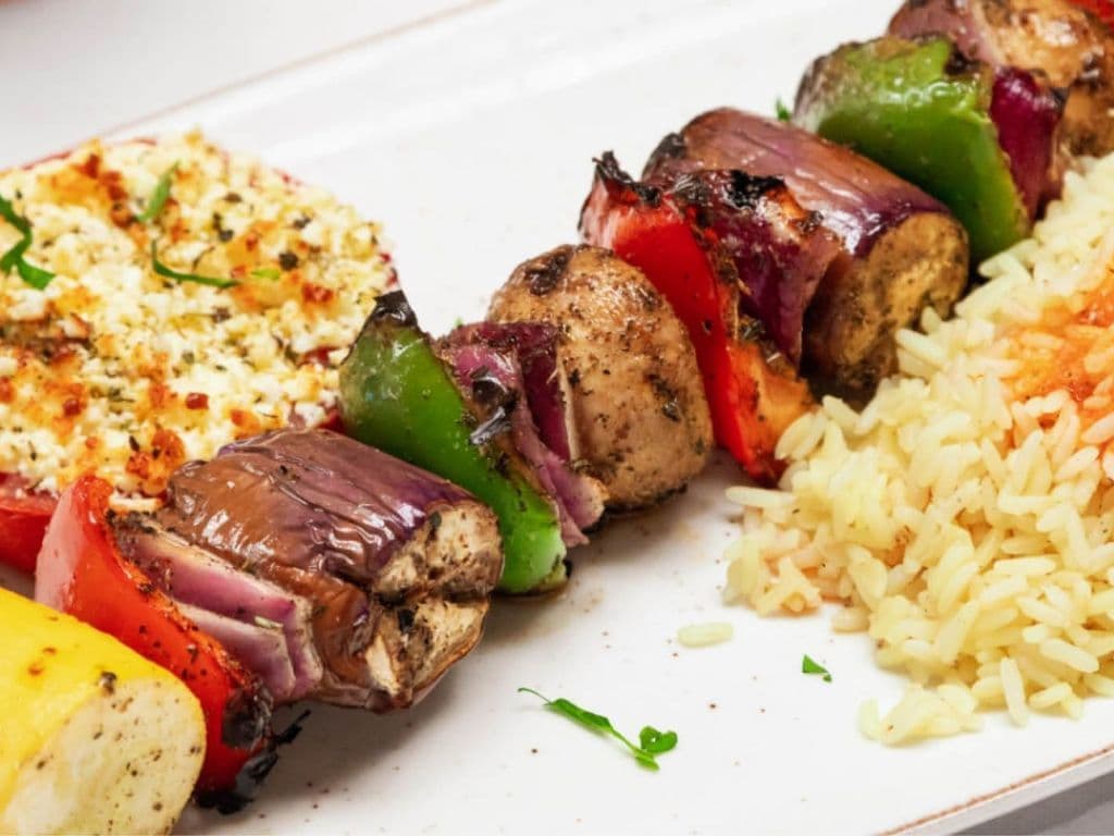 Vegetable Souvlaki