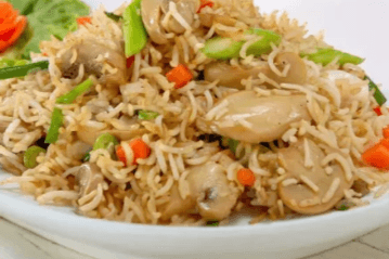 Mushroom Fried Rice