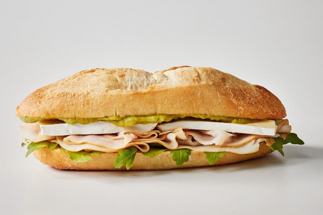 Sandwich dinde, avocat et brie / Turkey, Brie and Avocado Sandwich
