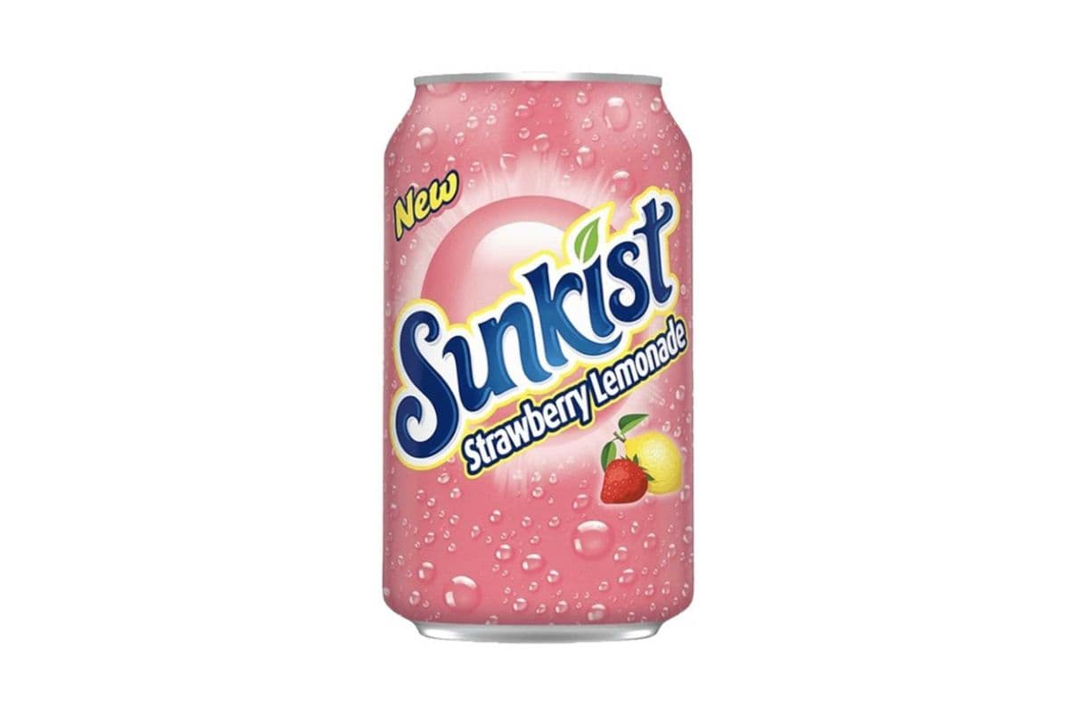 Sunkist Strawberry Lemonade (355 ml) (160 Cal)