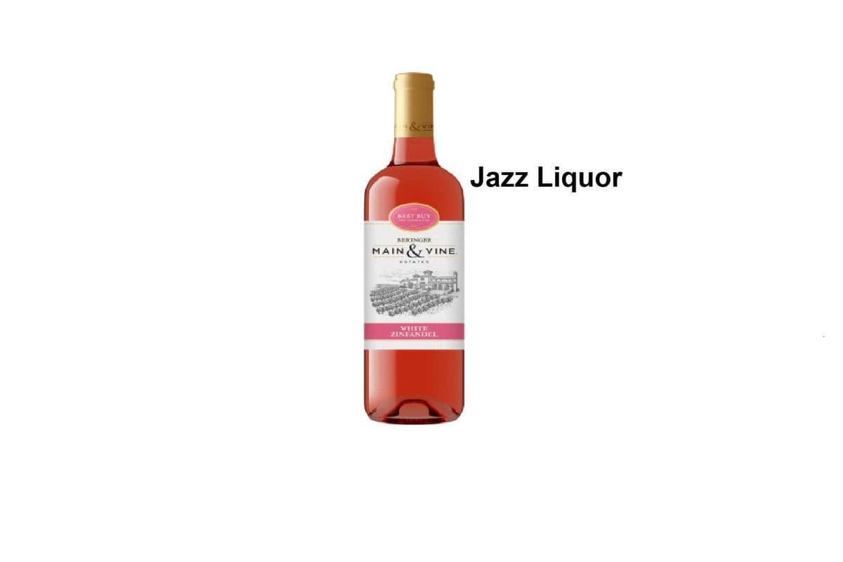 BERINGER MAIN & VINE WHITE ZINFANDEL 750ML (1 x 1x750ML )
