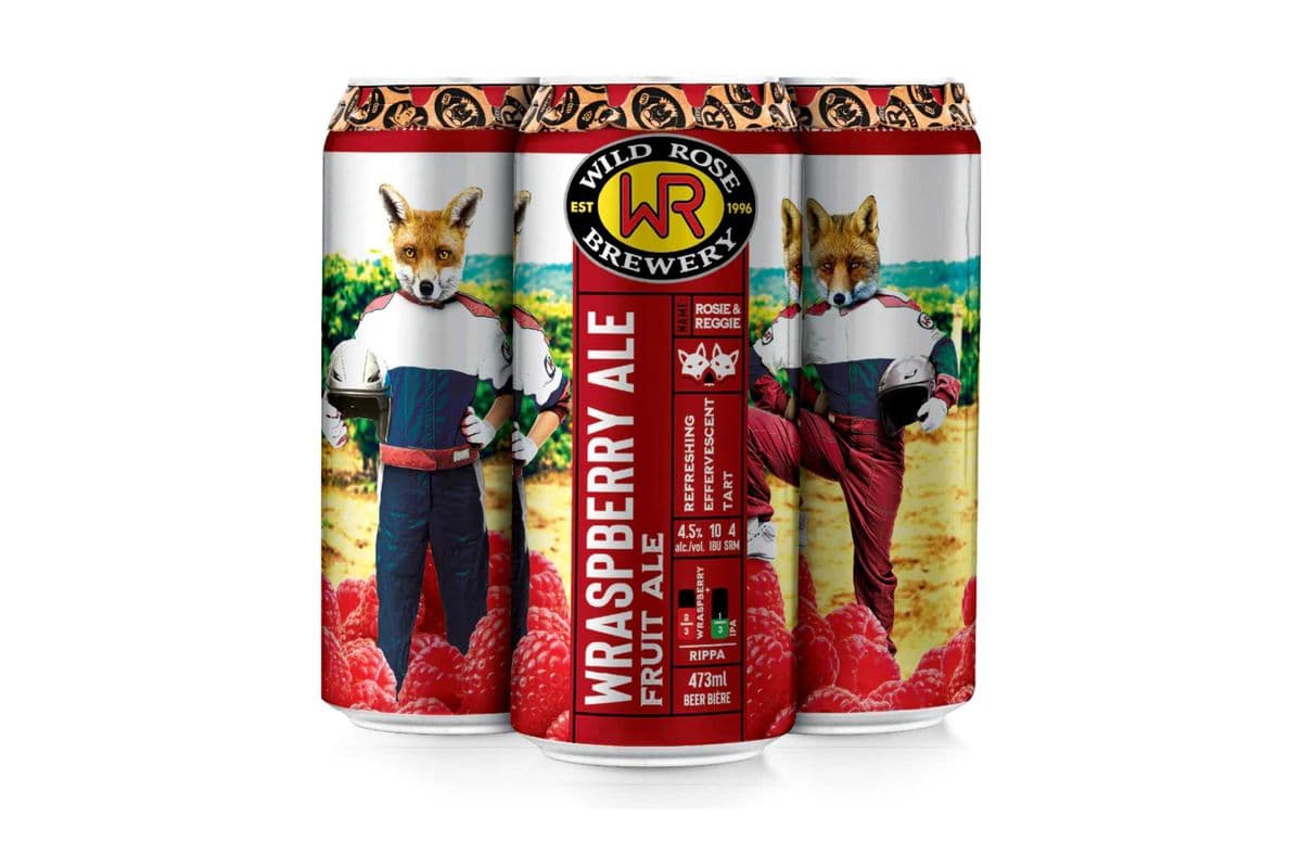 Wild Rose Wrasberry Ale (4 Cans) (4 x 473ML)