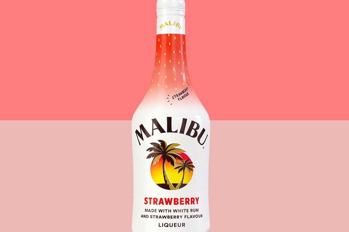 MALIBU STRAWBERRY FLAVOURED RUM (750ML) (1 x 750ML)