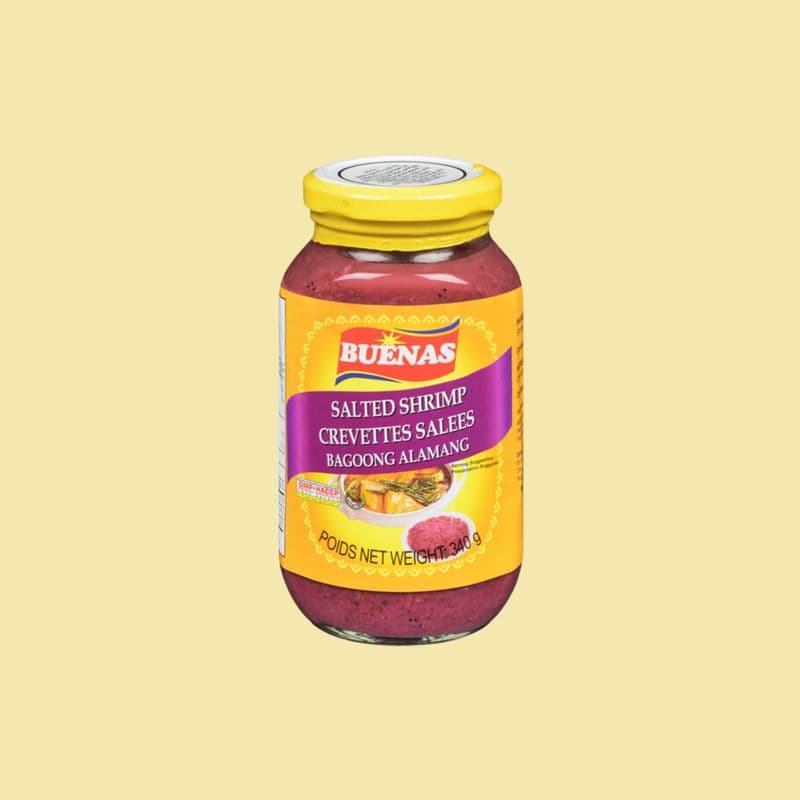 Bagoong Alamang Pink, Uncook Shrimp Paste 340g - Buenas