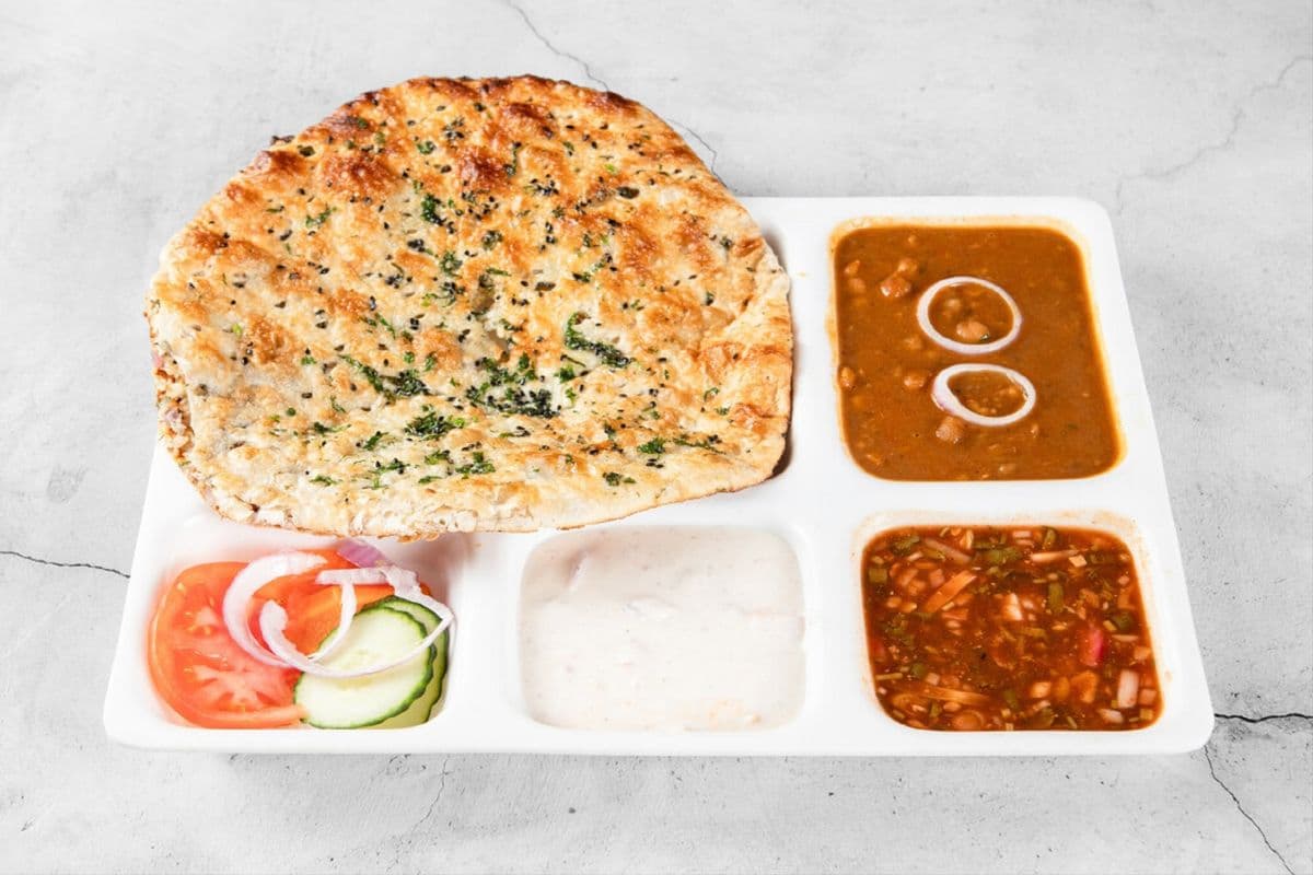 Amritsari Kulcha with Channa