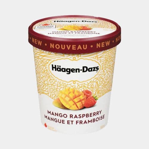 Häagen-Dazs Mangue et framboise (500mL) / Häagen-Dazs Mango & Raspberry (500mL)
